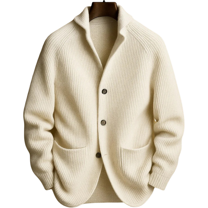 Στέφανος | Ανδρική μάλλινη και πολυτελής ζακέτα