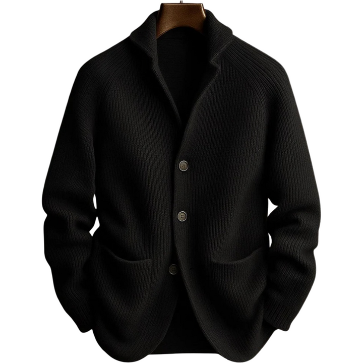 Στέφανος | Ανδρική μάλλινη και πολυτελής ζακέτα