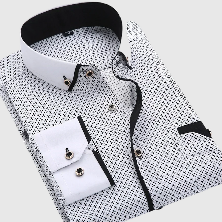 Αντάλμπερτ | Κλασικό πουκάμισο με μακριά μανίκια 