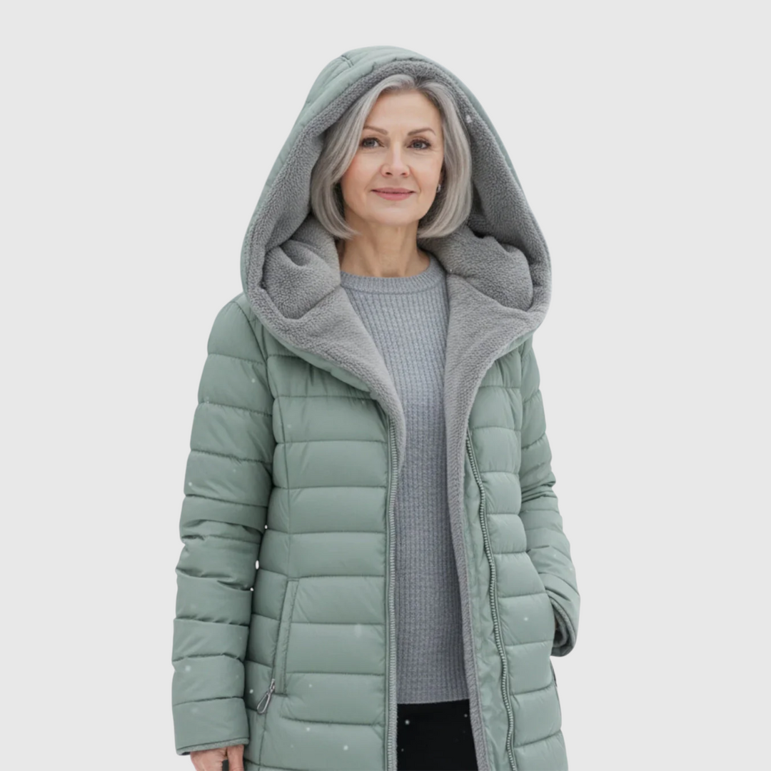 Ολίβια | Επενδεδυμένο σημενιρό πουφάν