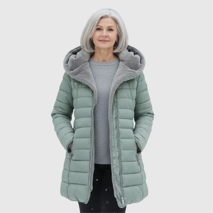 Ολίβια | Επενδεδυμένο σημενιρό πουφάν