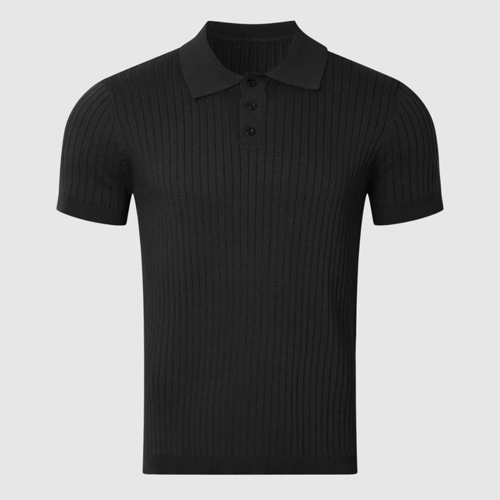 Λιμπούσε – Ριμπένη μπλούζα με κουμπί