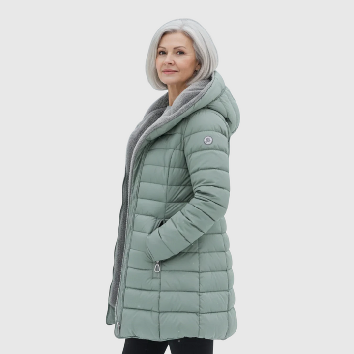 Ολίβια | Επενδεδυμένο σημενιρό πουφάν