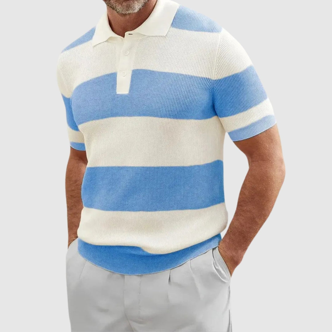 Λιμπουσέ – Ψαρίσια πουκάμισο με ρίγες