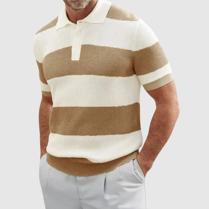 Λιμπουσέ – Ψαρίσια πουκάμισο με ρίγες