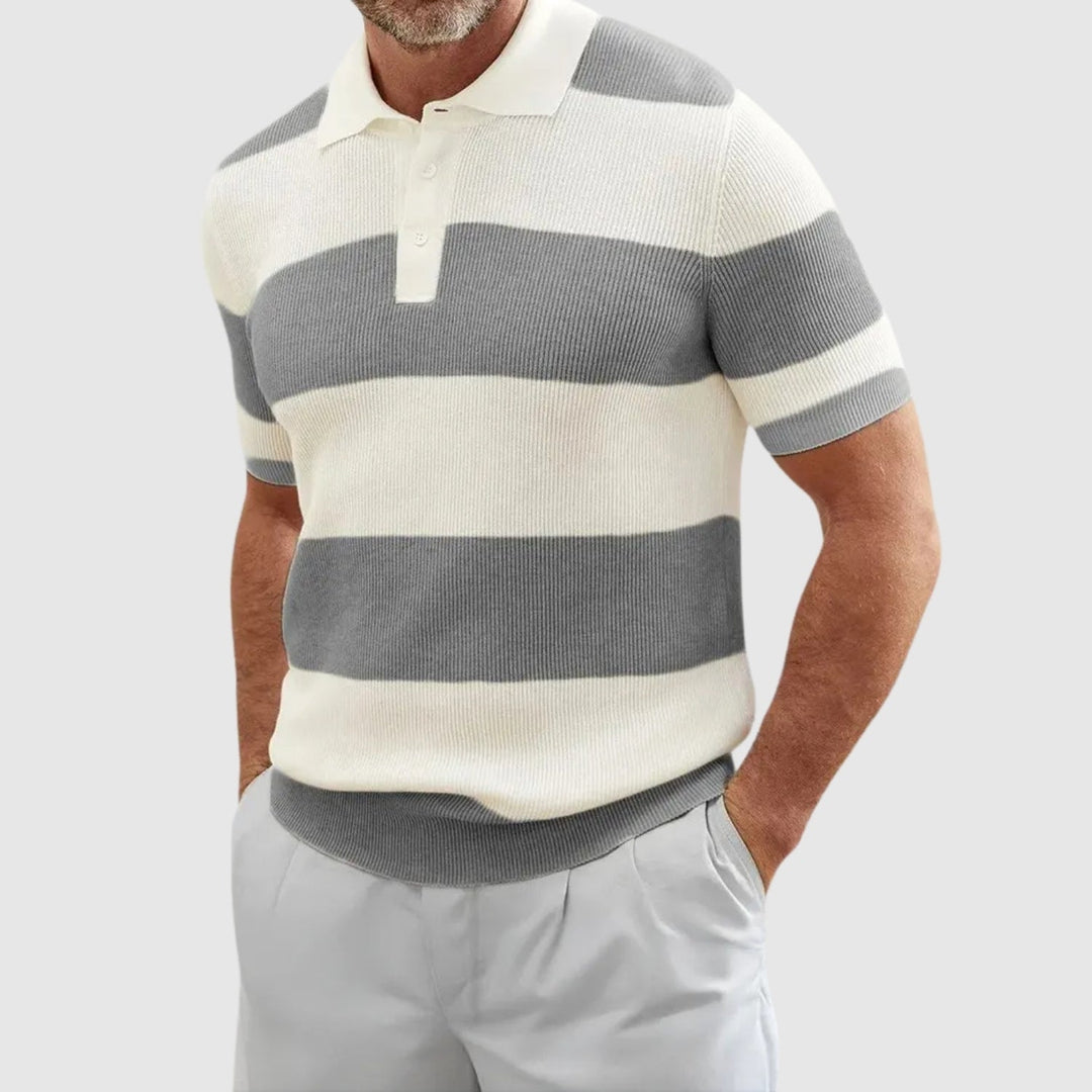 Λιμπουσέ – Ψαρίσια πουκάμισο με ρίγες