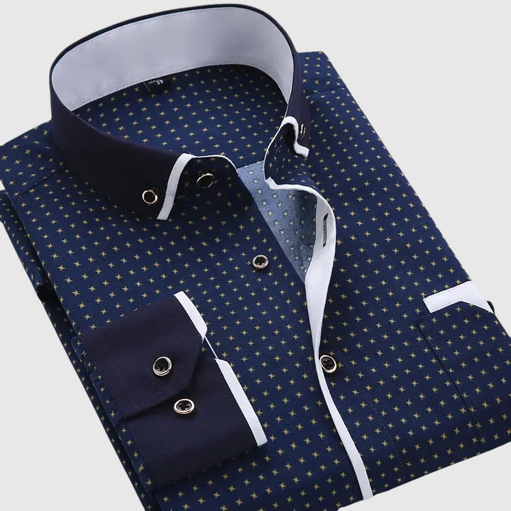 Αντάλμπερτ | Κλασικό πουκάμισο με μακριά μανίκια 