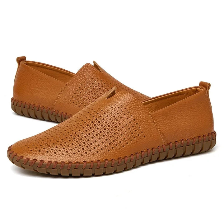 Αναπνεύσιμα Δερμάτινα Loafers