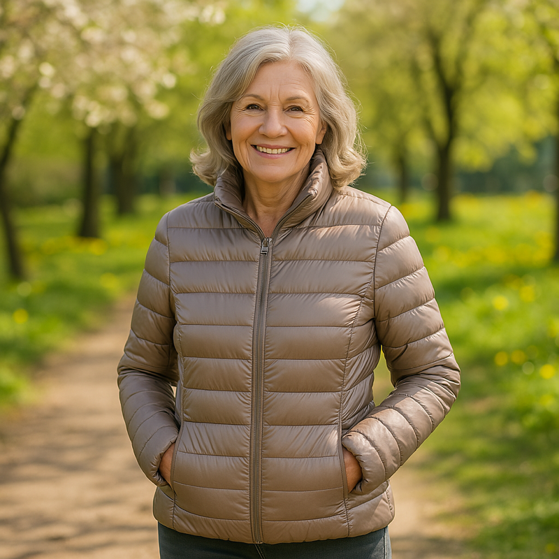 Ulla Μεταβατική Μπουφάν με Γέμισμα | Σαμπάνια