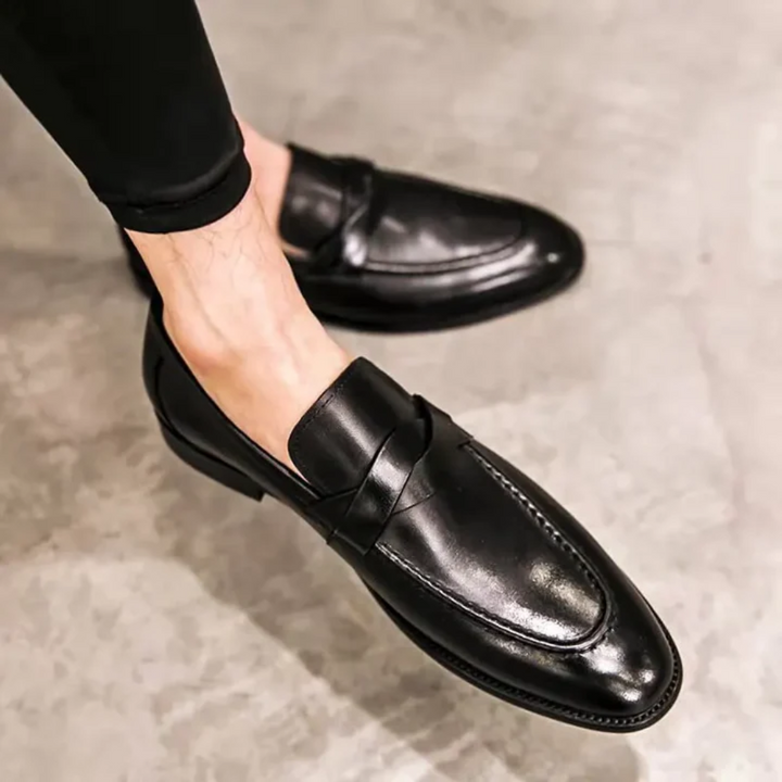 Κομψά Δερμάτινα Loafers