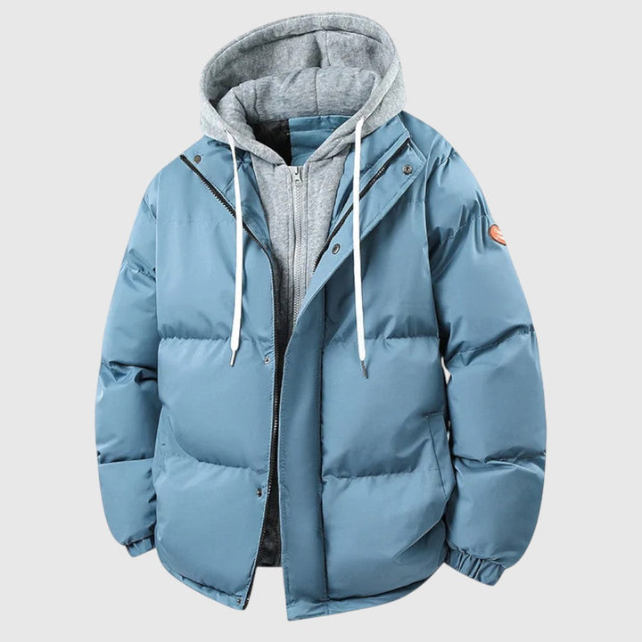 Ιλιάν - πούφφιν τζάκετ με κούκουλα 