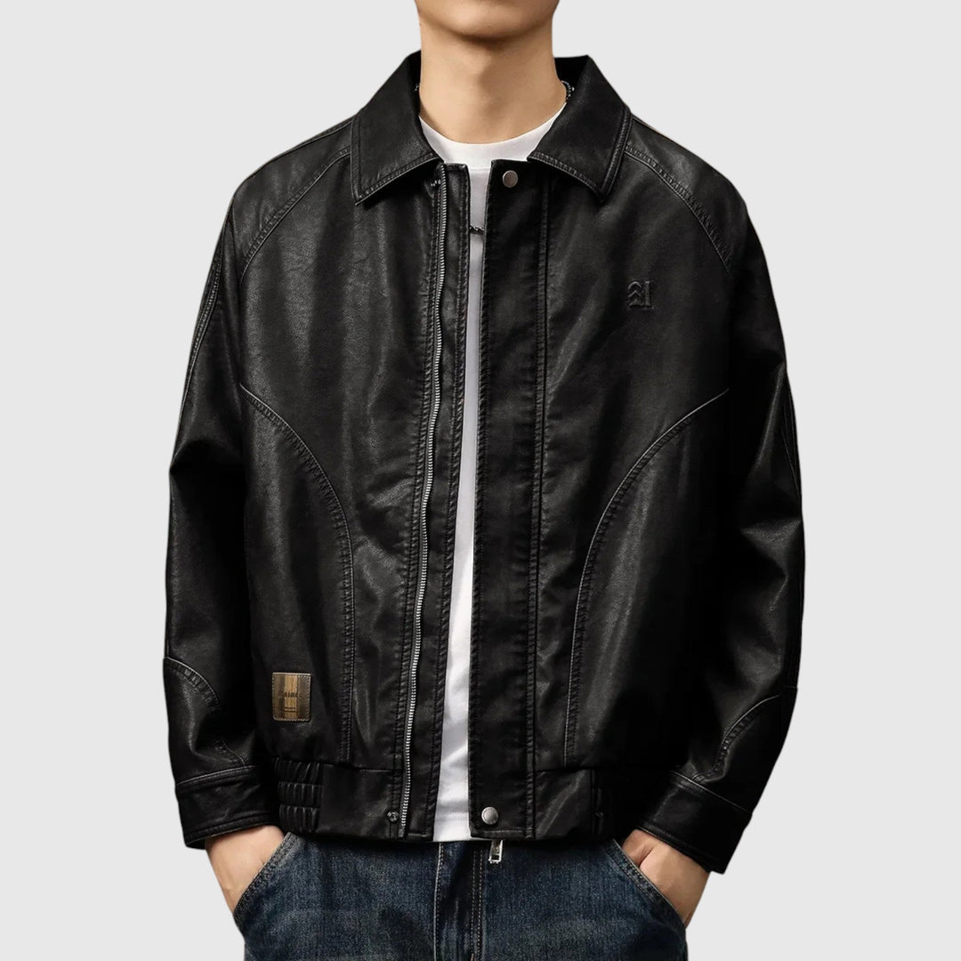 Ζίβκο-Σιρόκο δερμάτινο μπουφάν