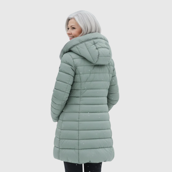 Ολίβια | Επενδεδυμένο σημενιρό πουφάν