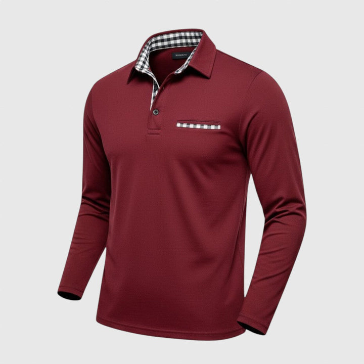 Ιβάν - Πόλο πουκάμισο με λάνη μανίκια